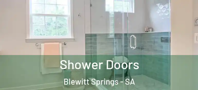 Shower Doors Blewitt Springs - SA