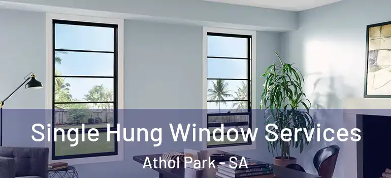  Single Hung Window Services Athol Park - SA