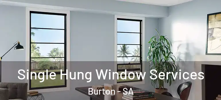  Single Hung Window Services Burton - SA