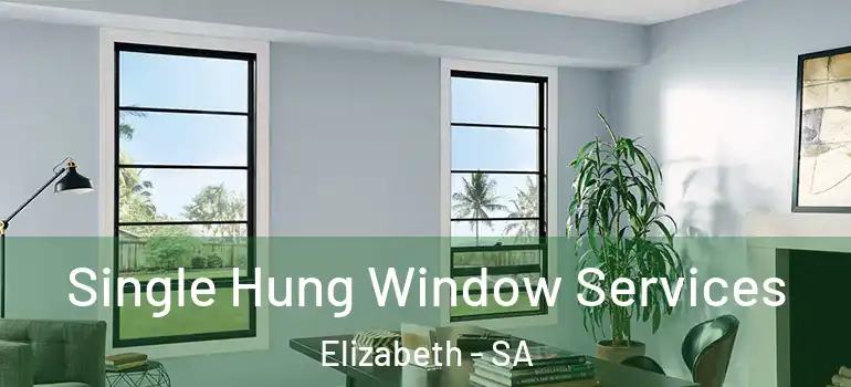  Single Hung Window Services Elizabeth - SA