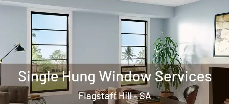  Single Hung Window Services Flagstaff Hill - SA