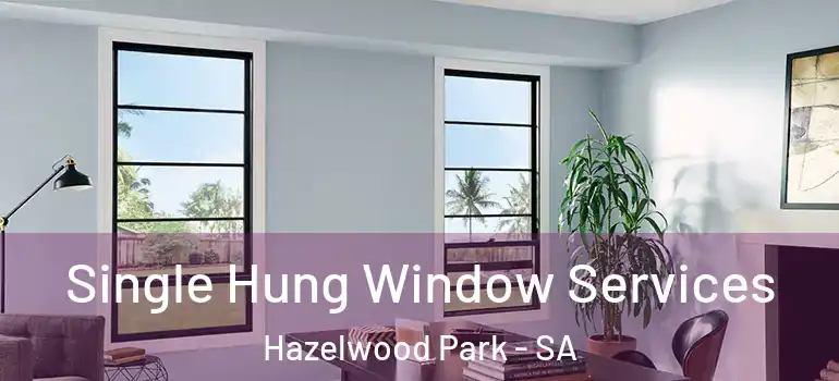  Single Hung Window Services Hazelwood Park - SA
