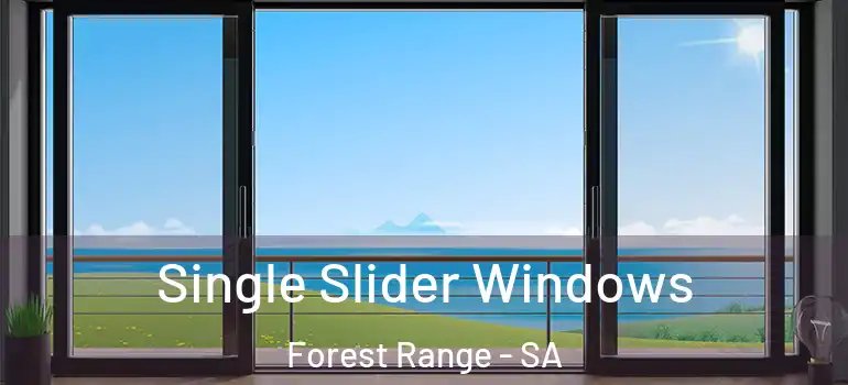  Single Slider Windows Forest Range - SA