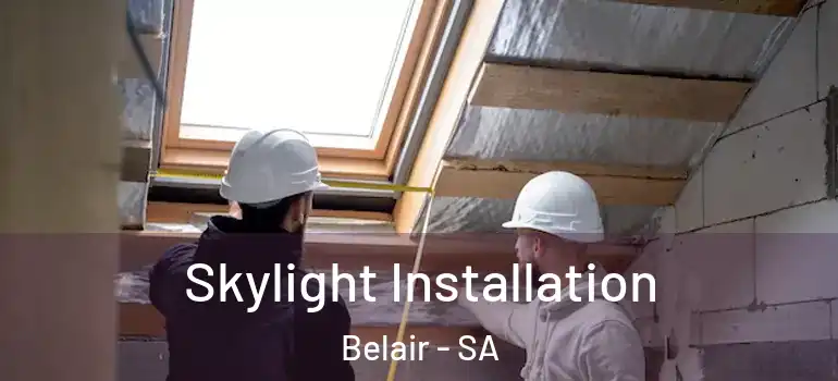 Skylight Installation Belair - SA