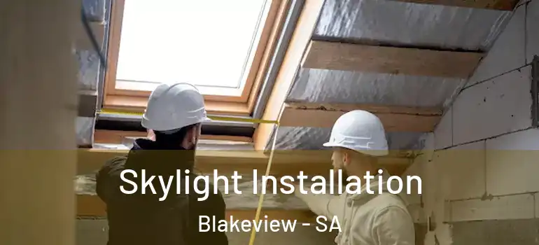  Skylight Installation Blakeview - SA
