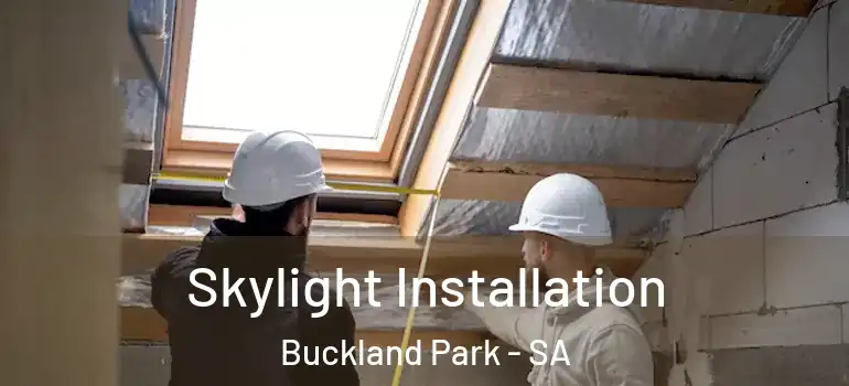  Skylight Installation Buckland Park - SA