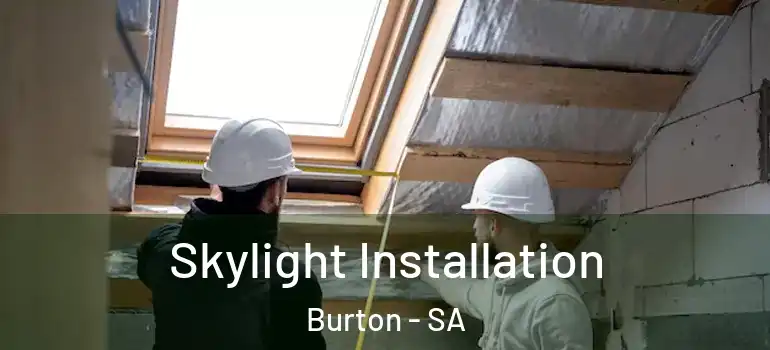 Skylight Installation Burton - SA