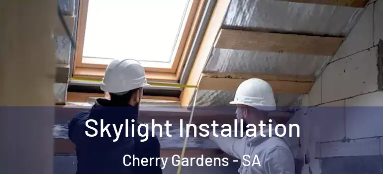 Skylight Installation Cherry Gardens - SA