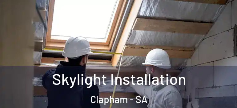 Skylight Installation Clapham - SA
