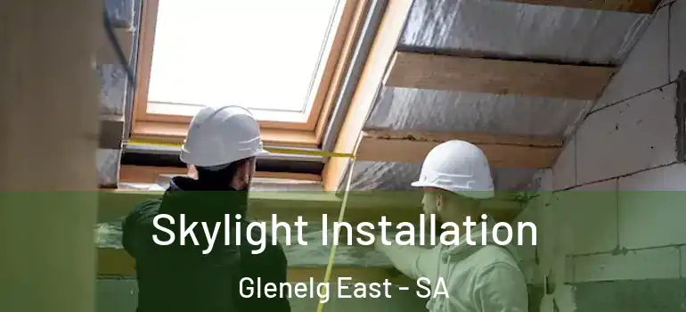 Skylight Installation Glenelg East - SA
