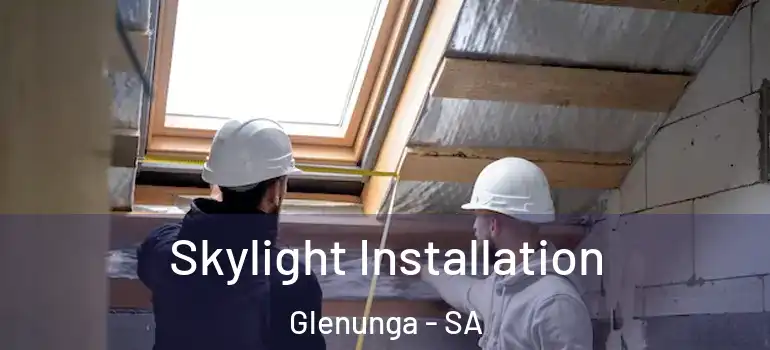  Skylight Installation Glenunga - SA