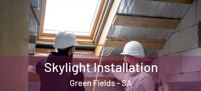 Skylight Installation Green Fields - SA