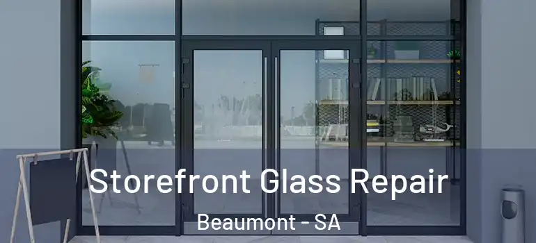 Storefront Glass Repair Beaumont - SA