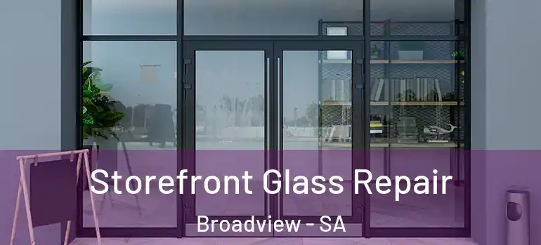  Storefront Glass Repair Broadview - SA