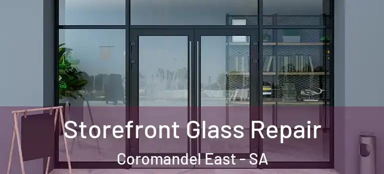 Storefront Glass Repair Coromandel East - SA