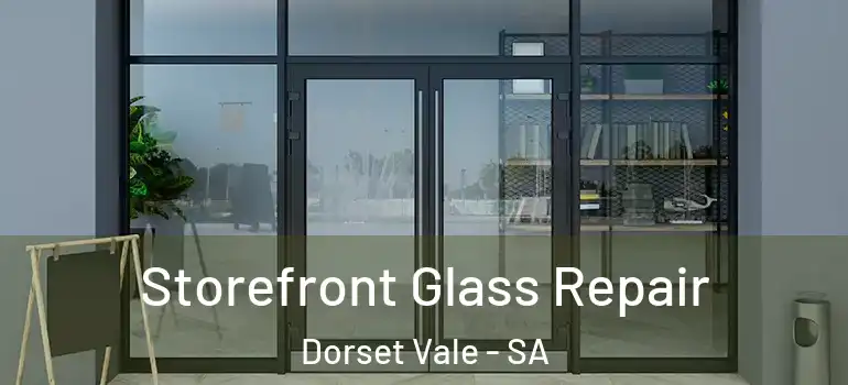 Storefront Glass Repair Dorset Vale - SA