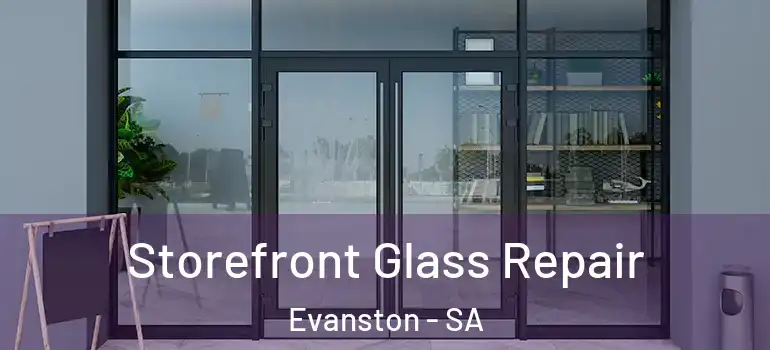 Storefront Glass Repair Evanston - SA