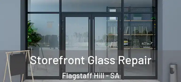 Storefront Glass Repair Flagstaff Hill - SA