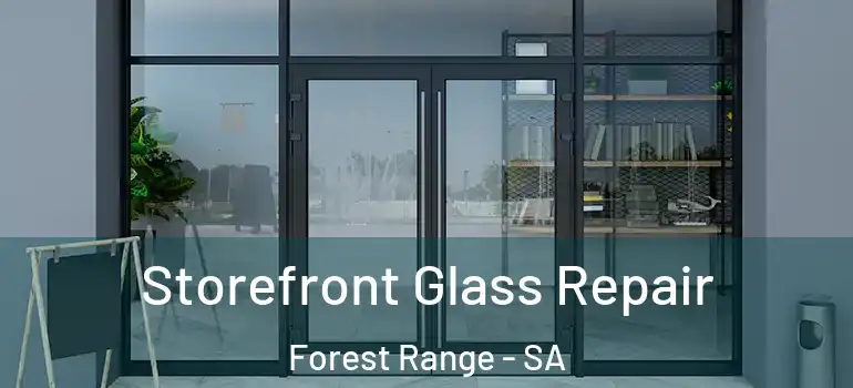 Storefront Glass Repair Forest Range - SA
