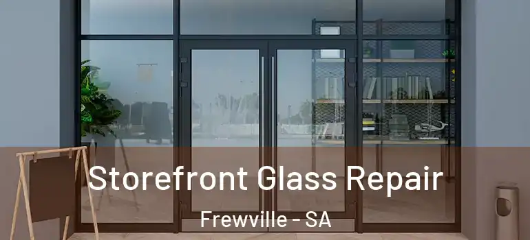 Storefront Glass Repair Frewville - SA