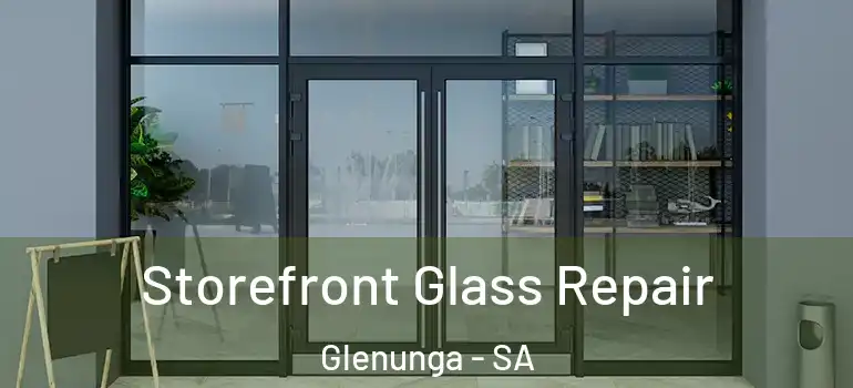 Storefront Glass Repair Glenunga - SA