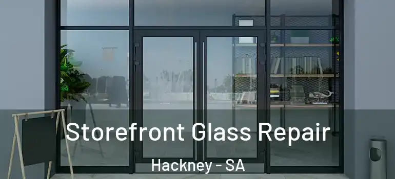 Storefront Glass Repair Hackney - SA