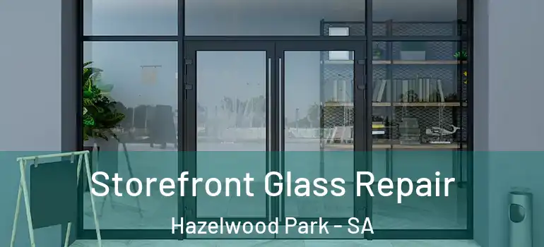 Storefront Glass Repair Hazelwood Park - SA
