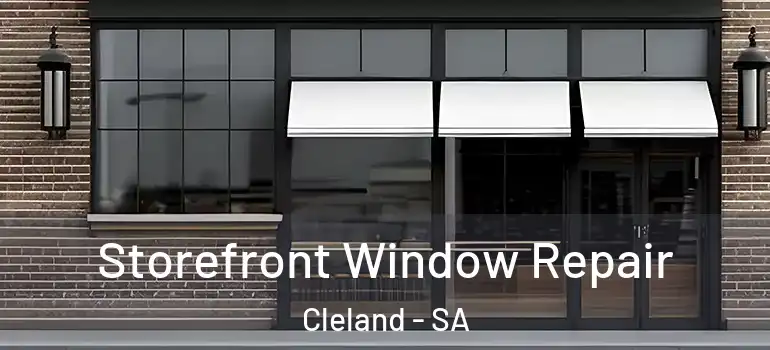 Storefront Window Repair Cleland - SA
