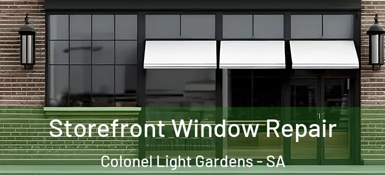  Storefront Window Repair Colonel Light Gardens - SA