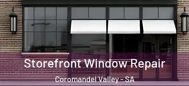  Storefront Window Repair Coromandel Valley - SA