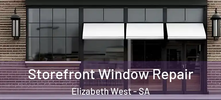 Storefront Window Repair Elizabeth West - SA