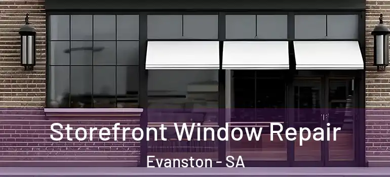 Storefront Window Repair Evanston - SA