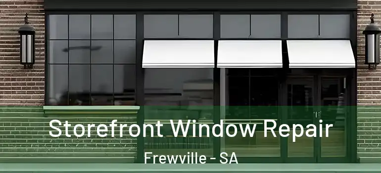 Storefront Window Repair Frewville - SA