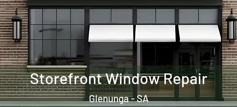 Storefront Window Repair Glenunga - SA