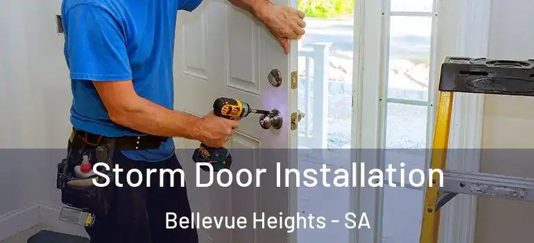  Storm Door Installation Bellevue Heights - SA