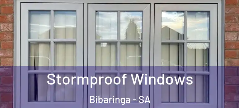 Stormproof Windows Bibaringa - SA