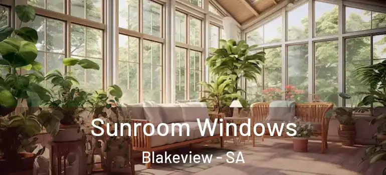 Sunroom Windows Blakeview - SA