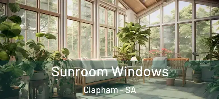 Sunroom Windows Clapham - SA