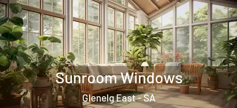  Sunroom Windows Glenelg East - SA