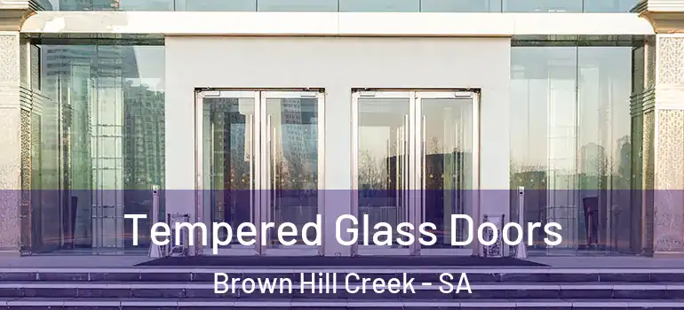  Tempered Glass Doors Brown Hill Creek - SA