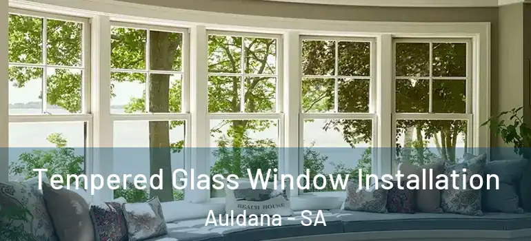 Tempered Glass Window Installation Auldana - SA