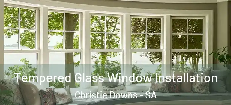 Tempered Glass Window Installation Christie Downs - SA