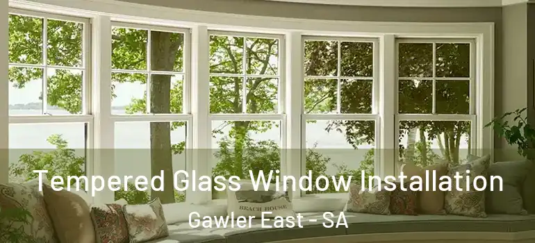 Tempered Glass Window Installation Gawler East - SA