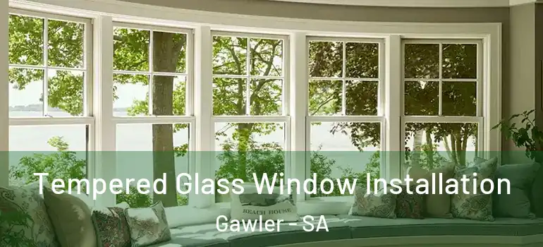  Tempered Glass Window Installation Gawler - SA