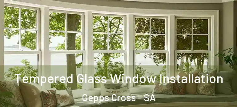 Tempered Glass Window Installation Gepps Cross - SA