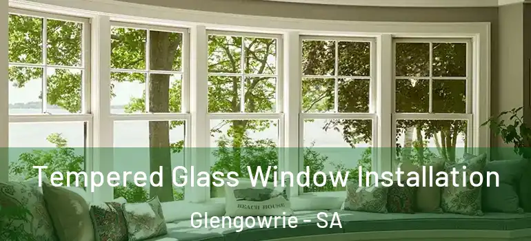 Tempered Glass Window Installation Glengowrie - SA