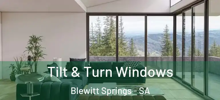 Tilt & Turn Windows Blewitt Springs - SA