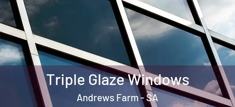 Triple Glaze Windows Andrews Farm - SA