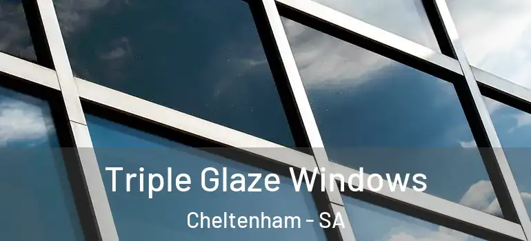 Triple Glaze Windows Cheltenham - SA