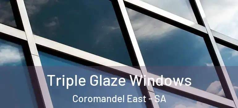 Triple Glaze Windows Coromandel East - SA
